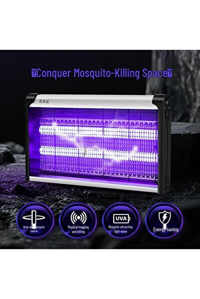 Munico 3 Adet UV Işıklı Sinek Tuzak Gece Lamba Sessiz Çalışan Böcek Etkisiz H...