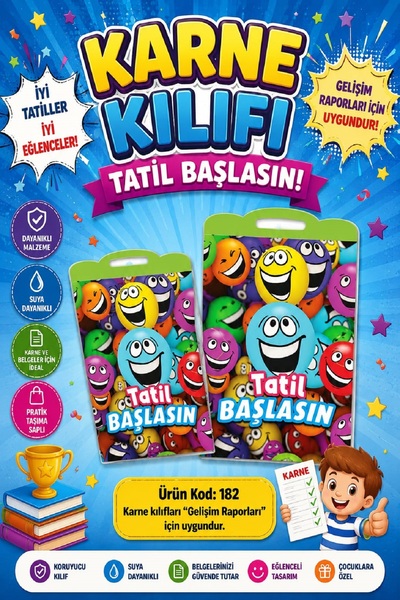 Ata Yayıncılık Θήκη για έντυπα εγγράφων Ata για Προσχολικά και Δημοτικά Σχολε...
