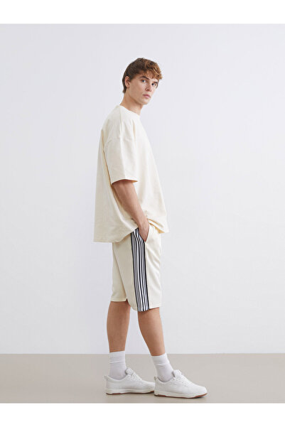 LC Waikiki Loose Fit Striped Men's Shorts