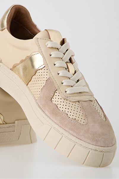 TREND Kadın Günlük Hakiki Deri Sneaker Kaydırmaz Taban Esnek Rahat Ortopedik ...