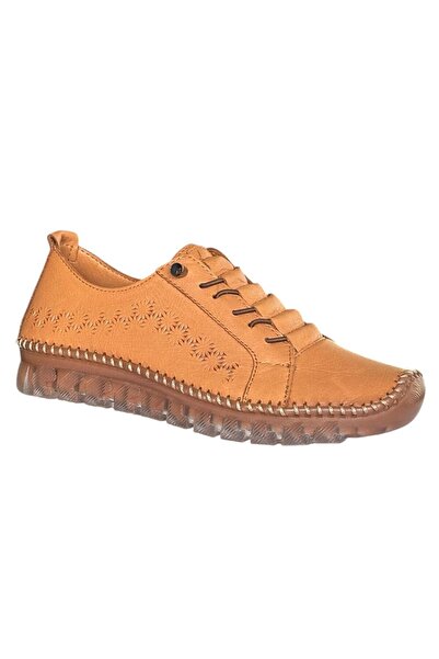 CEX 26Y Nbl01 Tan Women's Comfort Leather Shoes