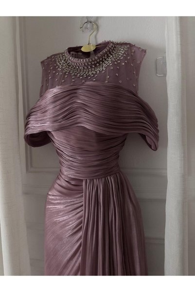leen fashion فستان سهرة كرنكل