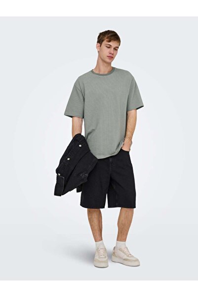 Only & Sons ONSKIAN LIFE RLX SS STRP TEE Sedona Sage
