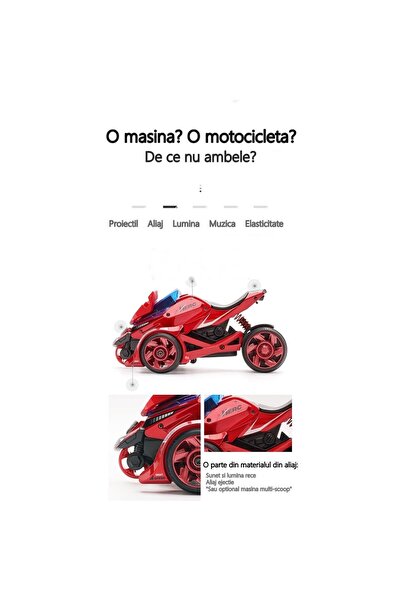 Flippy 2 in 1 Motorcycle Extension Car - 3 Colors Available
