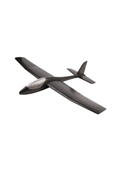 Flippy Avion zburător tip planor din polistiren, 83 cm, negru