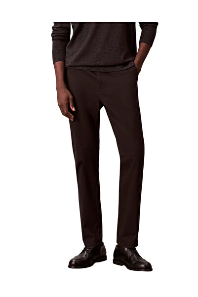 Calvin Klein Ανδρικό Παντελόνι Μαύρο LV04LD614G-UB1