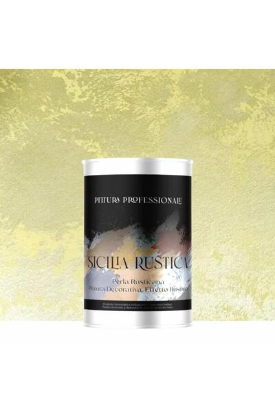 YaYa Color Vopsea Decorativă Sicilia Rustica Galben Imperial 1L – Efect Perla...