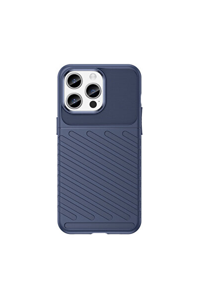 OEM Thunder Flexible TPU Case for iPhone 15 Pro Max - Blue