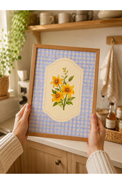 Tuba Decor Tablou dintr-o singură bucată cu ramă din lemn