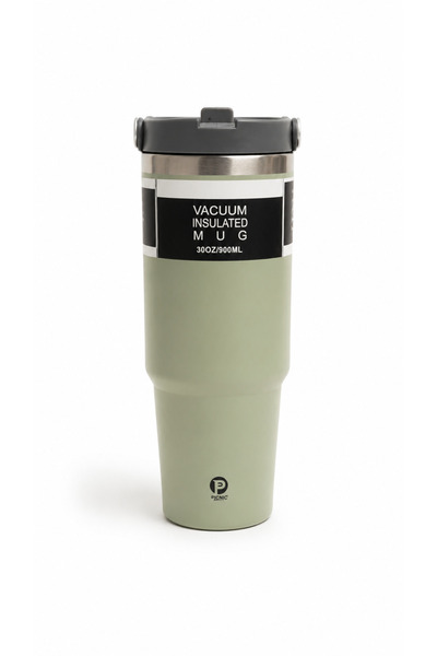 Perfect Kitchen Flash Mug 900ML Navy Green Stainless Steel