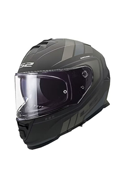 LS2 KAPALI KASK STORM 2 FIST MAT SİYAH ORJİNAL 2XL VİZÖRLÜ