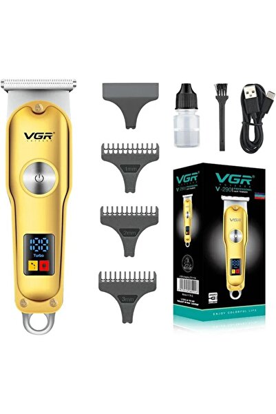 Primo V-290 Digital Display Professional Cordless Hair Clippers Cutter Rechar...