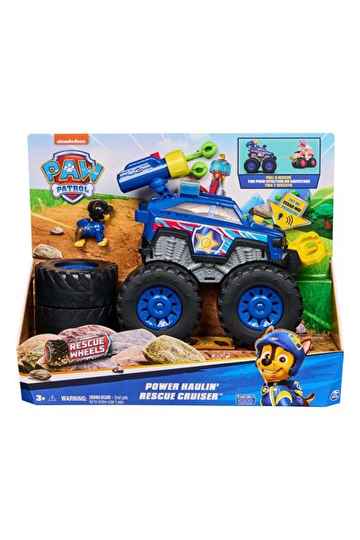 PAW PATROL Masinuta de teren cu figurina, Paw Patrol, Chase, 6070096