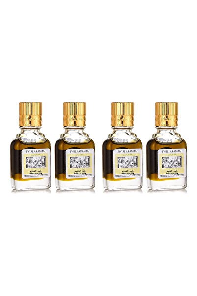 SWISS ARABIAN Jannet El Naeem Concentrated Perfume Oil 9ml | Pack of 4