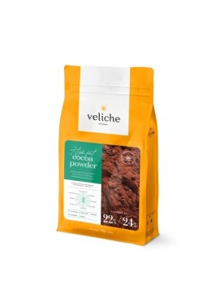 Veliche CakeMasters Pudră de cacao alcalinizată 22-24% 1kg