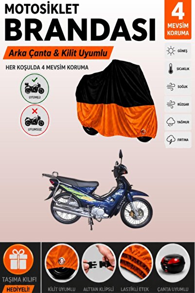 Cemku Double Black Top - Orange Bottom, Rear Bag Compatible Steel Engine Xgj ...