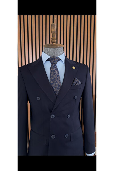 The Tailor Classics Men's Double-Breasted Suit - Men's Jacket and Pants