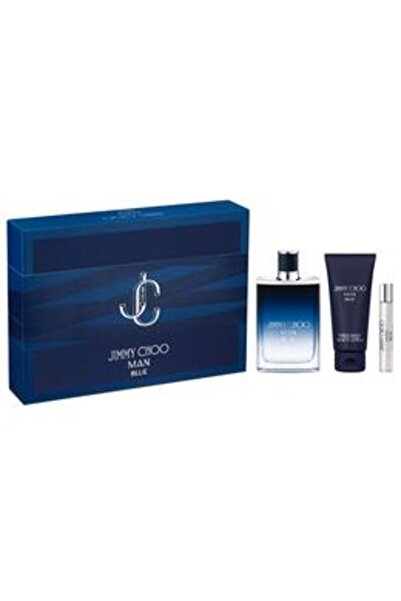 Jimmy Choo Man Blue Set: Eau de Toilette 100 ml + Eau de Toilette Travel Size...