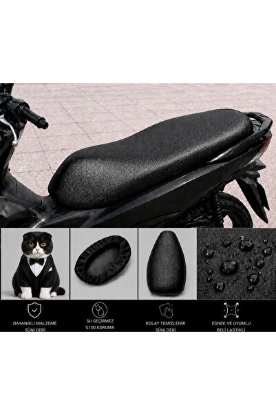 lawrenceshop Husa de șa pentru motociclete Honda Kinetic DX Protecție imperme...