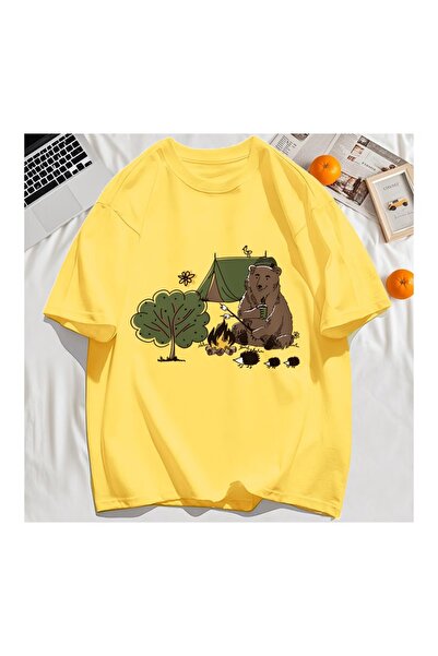 valeriae Tricou cu mânecă scurtă, croială lejeră, premium, cu imprimeu special