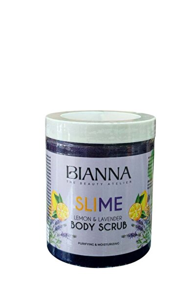 Bianna Slime Lemon & Lavender Body Scrub – Perfect Skin Refreshment and Exfol...