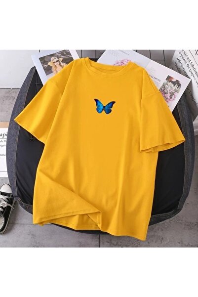 valeriae Tricou cu mânecă scurtă, croială lejeră, premium, cu imprimeu special