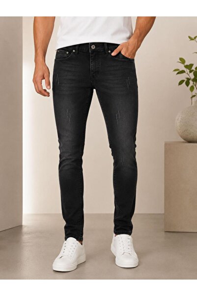 CLASSİCS MEN Lion Life Men's Slim Fit Jean Trousers - 7692