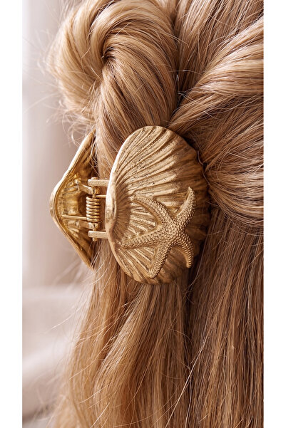 Lune Design Sea Star Gold Plated Metal Clasp Buckle 5cm