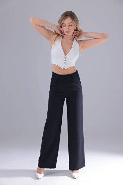 CEEMODA PANTALONI PALAZZO YEVİ SEZON DABIL