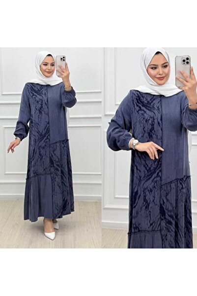 Marka All Silk Kupra Hijab Dress
