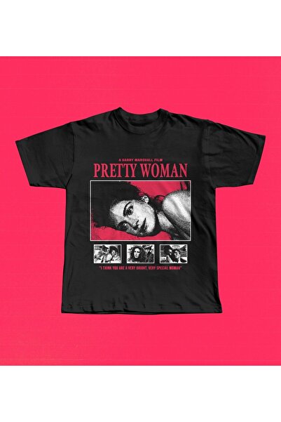Grafftee Clothing Tricou oversize unisex cu imprimeu Pretty Woman