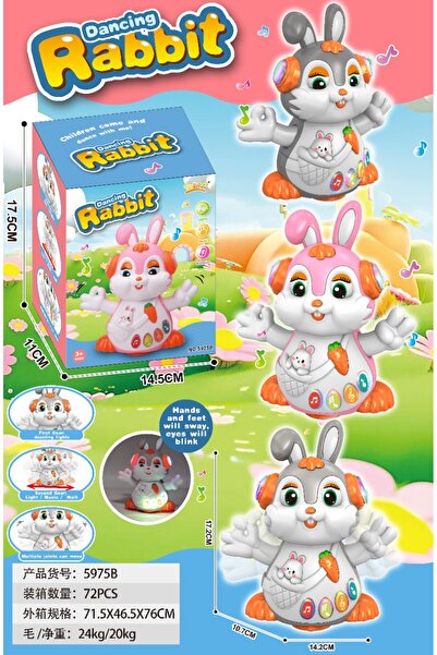 PRC Musical bunny 15*11*18cm