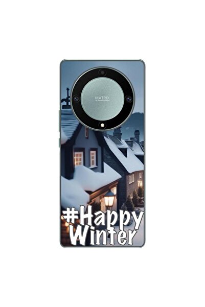 OEM Husa compatibila cu Honor Magic 5 Lite Silicon Gel Tpu Model Happy Winter
