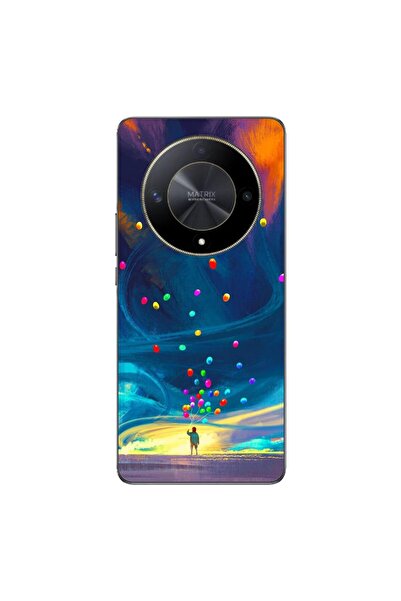 OEM Θήκη συμβατή με Honor Magic6 Lite από σιλικόνη gel TPU με σχέδιο Μπαλόνια...