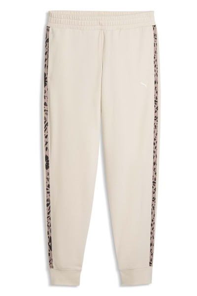 Puma 692464 Ess Graphic Animal Pants Women's Sweatpants Beige
