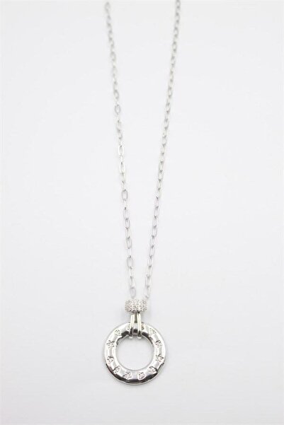 atastore2017 Stone Vip Necklace - Silver