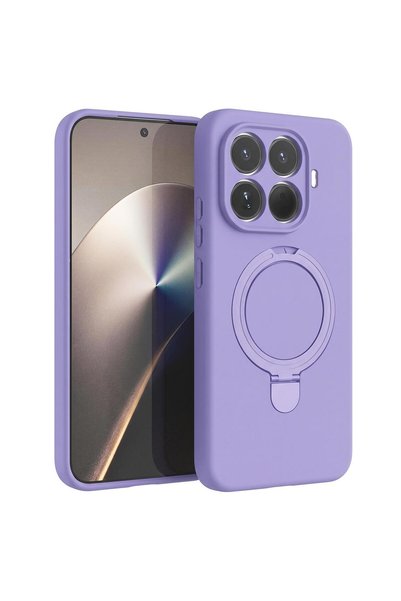 Microsonic Xiaomi 15t Pro Compatible Case Aura Stand Magsafe Lilac