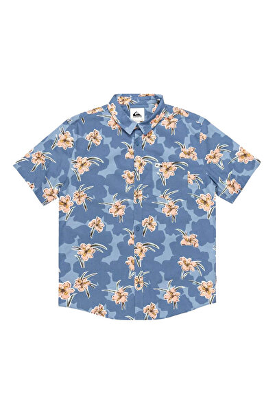 Quiksilver Mens Apero Classic Shirt - Short-Sleeve Shirt M