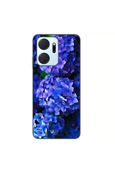OEM Husa compatibila cu Honor X7a Silicon Gel Tpu Model Hortensii