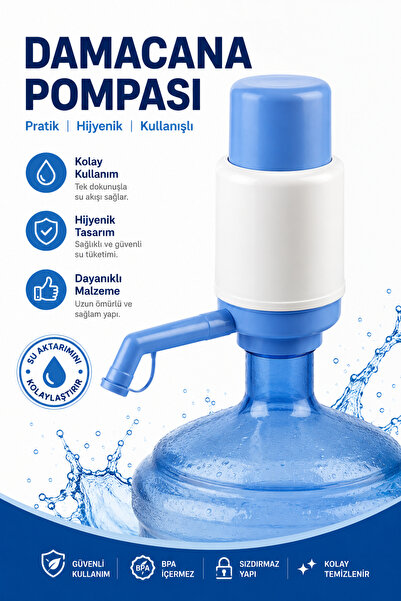Alıç Pumpa za boce, ručna pumpa za vodu, praktična upotreba, pumpa za doziran...