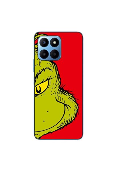 OEM Husa compatibila cu Honor X8 5G Silicon Gel Tpu Model Craciun Grinch Face