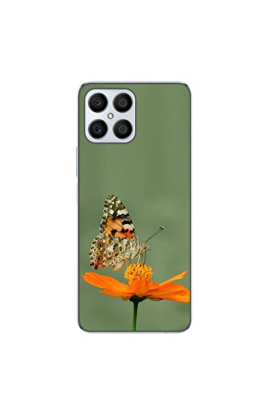 OEM Husa compatibila cu Honor X8 Silicon Gel Tpu Model Fluture