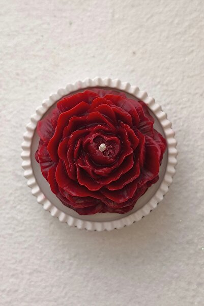 Handmade Şakayık mum