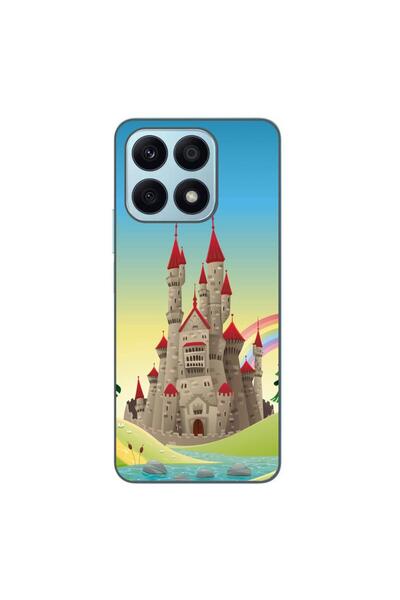 OEM Case compatible with Honor X8a Silicone Gel Tpu Castle Model