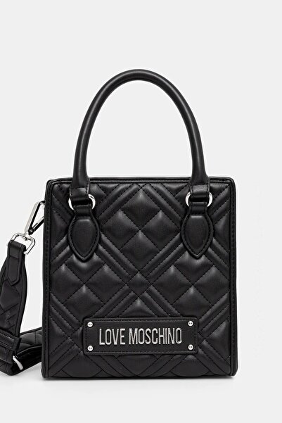Love Moschino Geantă matlasată din PU albă (JC4211PP0MLA0100) Femei