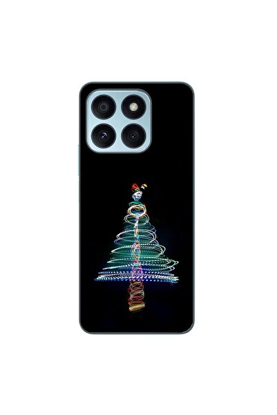 OEM Husa compatibila cu Honor X8b Silicon Gel Tpu Model Craciun Brad Neon