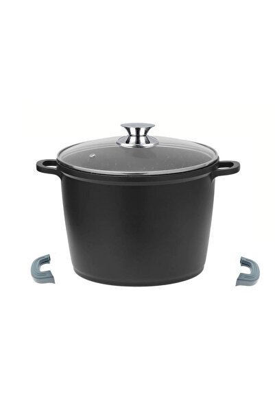 cheffinger Αντικολλητική Κατσαρόλα 24 cm με Μαρμάρινη Επίστρωση Γυάλινο Καπάκ...