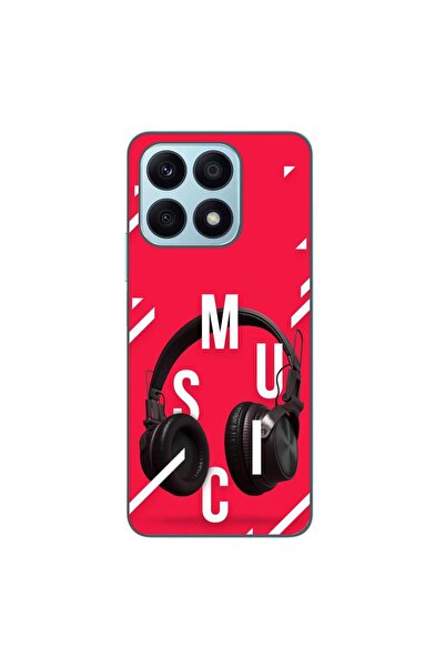 OEM Husa compatibila cu Honor X8a Silicon Gel Tpu Model Music Headphones