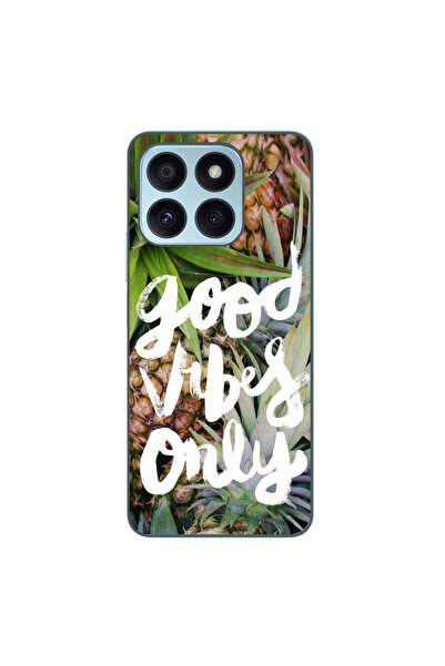 OEM Husa compatibila cu Honor X8b Silicon Gel Tpu Model Good Vibes Only