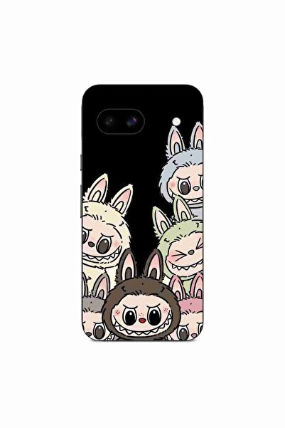 OEM Husa compatibila cu Google Pixel 8A Silicon Gel Tpu Model Labubu Pattern ...
